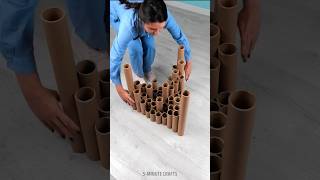 Creative Cardboard Crafts Turning Ordinary Boxes into Extraordinary Creations Shorts [upl. by Ardnekan457]