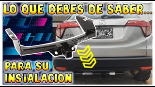 CAP 1TIRON ALASKA PARA HRV HONDA  REVIEW E INTALACION EN LA CAMIONETA  PARA REMOLQUES LIGEROS [upl. by Maure]