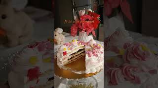 Taglio torta homemade cake dolce cakedesign [upl. by Elokin]