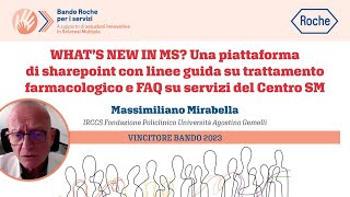 WHAT’S NEW IN MS Piattaforma con linee guida su farmaci FAQ su servizi del Centro SM [upl. by Merna]