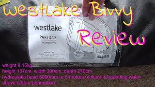 Review WestLake Particle 2 Man Bivvy  where to go fishing shelter [upl. by Yager637]