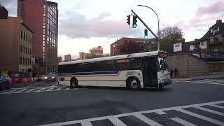 BeeLine Bus Bronxville bound Orion V Suburban 803 Rt30 at Riverdale AvHudson St [upl. by Brooking790]