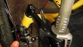 Avid BB5 brake adjustment issue  Catrike Trail [upl. by Siana670]