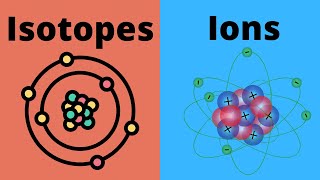 Isotopes vs Ions  What is the Difference [upl. by Hanima]