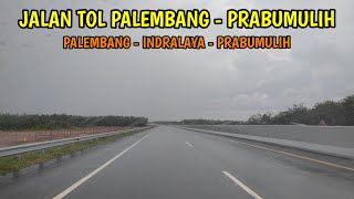 Jalan Tol Palembang  Prabumulih  Palembang 30 [upl. by Arremat]