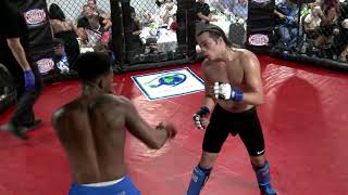 Tyler Langford vs Moses Sanders MMA Fight  Beatdown At The Beach 15 [upl. by Estus983]