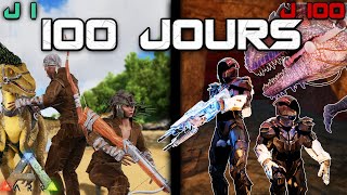 Survivre 100 Jours sur ARK en PVP DUO [upl. by Orips]