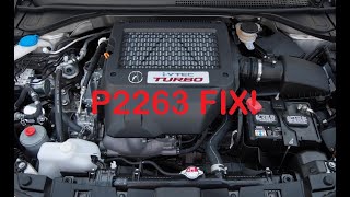 ACURA RDX TURBO P2263 REPAIR TurbochargerSupercharger Boost System Performance [upl. by Tsnre]