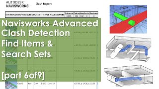 Navisworks Clash Detection Find Items amp Search Sets part 6of9 [upl. by Sparrow912]