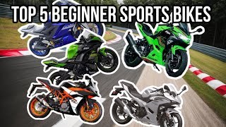 Top 5 Beginner motorcycles  beginner sports bikes [upl. by Risay]