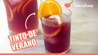 Cómo hacer Tinto de Verano FÁCIL Y REFRESCANTE 🍷 Comedera [upl. by Aratahc824]