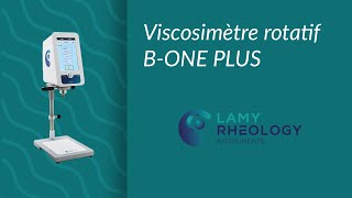 Viscosimètre rotatif BONE PLUS LAMY RHEOLOGY® [upl. by Flam]