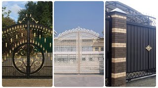 Main Gate Design Gate Color Lohe Ke Pipe Gate Square Pipe Gate Design [upl. by Rockwell]