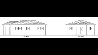 How to Draw Elevations From Simple Floor Plans in Auto CAD [upl. by Festatus]