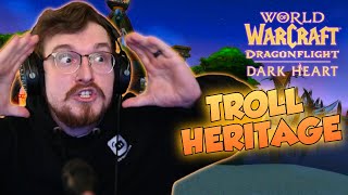 THE TROLL HERITAGE QUEST IS INSANE  WoW 1027 [upl. by Auqinot]