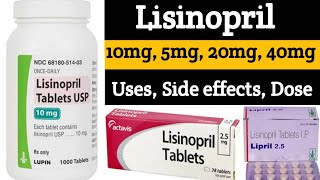 Lisinopril For High Blood Pressure  How To Take It Correctly Side Effects by lecturesbyanayakmu [upl. by Anikas]