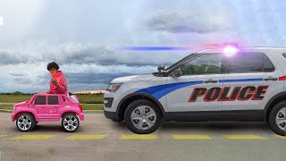 i drove a barbie jeep for a day [upl. by Acirtal744]