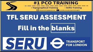 TFL SERU ASSESSMENT  FILL IN THE BLANKS  MOST COMMON EXAM QUESTIONS WITH EXPLANATION [upl. by Bertilla]