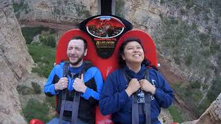 TerrorDactyl Cave of the Winds Colorado Springs Guy Scared of heights [upl. by Koressa]