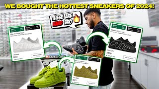 WE BOUGHT THE HOTTEST SNEAKERS OF 2024 [upl. by Glynas853]