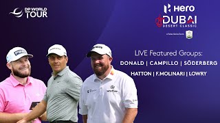 LIVE Hero Dubai Desert Classic Day 3  Featured Groups [upl. by Ryley]