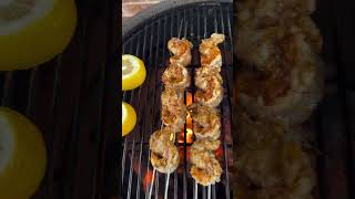 Grilled Shrimp  Kamado Joe Classic II [upl. by Armat]