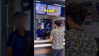 Last Order In Domino’s 🍕 foodie minivlog foodchallenge [upl. by Herculie]