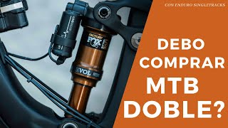 MTB DOBLE SUSPENSION  Ventajas e inconvenientes [upl. by Card819]