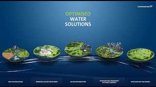 Water Cycle Animation  Grundfos Water Utility [upl. by Bethina]