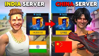 I Tried all the servers of Free Fire  🇮🇳 [upl. by Chemaram543]