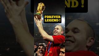 Andres Iniesta Will Be Forever Football Legend shorts andresiniesta worldcup [upl. by Poree]