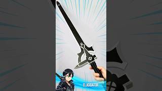 Elucidator  Kiritos sword  Sword Art Online [upl. by Marigolda536]