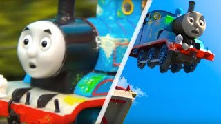 The Great Vicarstown Bridge Jump Comparison  Thomas amp Friends [upl. by Loggins]