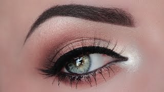 Valentines Date Makeup Tutorial  soft bronze eye [upl. by Orlantha735]