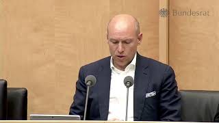 Livestream der 1045 Sitzung des Bundesrates [upl. by Ailhat102]