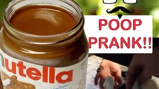 Nutella Poop Prank [upl. by Aislehc]