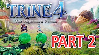 Trine 4 The Nightmare Prince Gameplay Walkthrough  Part 2 [upl. by Yduj]