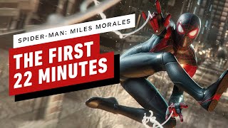 The First 22 Minutes of SpiderMan Miles Morales on PS5 4K [upl. by Primavera]