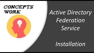 ADFS  Active Directory Federation Service  Installation  2023 [upl. by Bathsheb601]