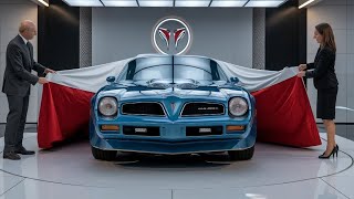 2025 Pontiac Trans Am The Legendary Comeback No One Expected [upl. by Abehsat121]