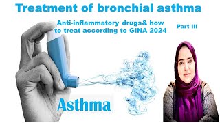 Bronchial asthma part 3 antiinflammatoryamp how to treat [upl. by Elleynad]