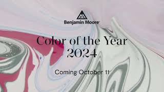 Color of the Year and Color Trends 2024 is Coming  Benjamin Moore [upl. by Sender4]