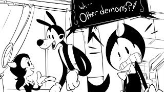 Bendy and The Ink Machine Other Demons BATIM Comic Dub [upl. by Issor]