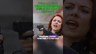 What are black widow’s powers and skills in the marvel universemarvel superheroes movie foryou [upl. by Carly]