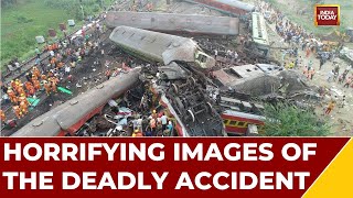 Coromandel Train Accident Horrifying Images Of The Deadly Accident Emerge With Many Still Trapped [upl. by Latsyk]