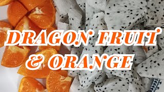 JEFFS TV VLOG is live LETS SLICE DRAGON FRUIT AND ORANGE asmr yummy dragonfruit orange [upl. by Nylrats152]