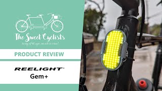 Reelight GEM Bike Headlight  Taillight COB LED Review  feat Magnetic  USBC  Brake Sensor [upl. by Ecirpac681]