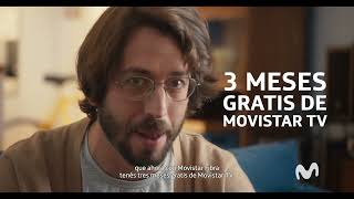 Ahora con Movistar Fibra tenés TRES MESES GRATIS de Movistar TV 🍿 😮 [upl. by Vacuva]