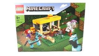 LEGO Minecraft Set 21171  Der Pferdestall  Review deutsch [upl. by Haimes954]