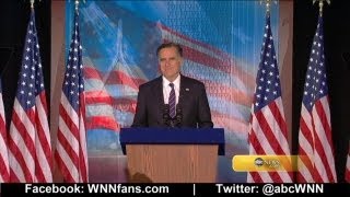 Election 2012 Mitt Romney Concedes [upl. by Wyatan308]